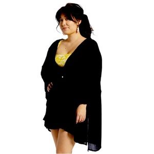 Honolua High - Kalani Kimono size Small NWT black